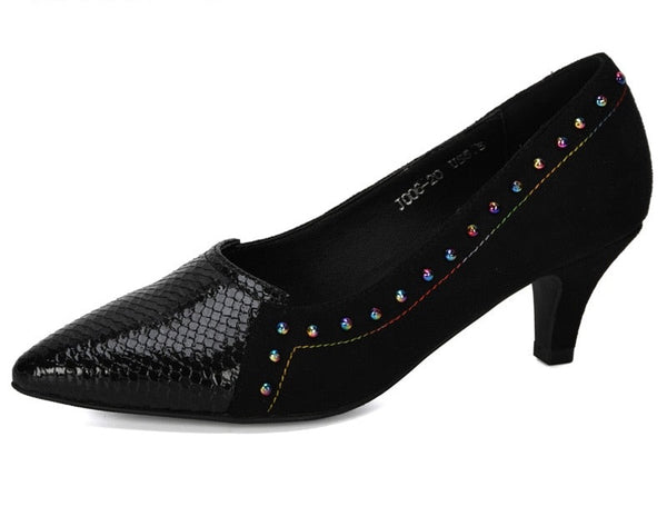 Designer Shallow Pump Heels