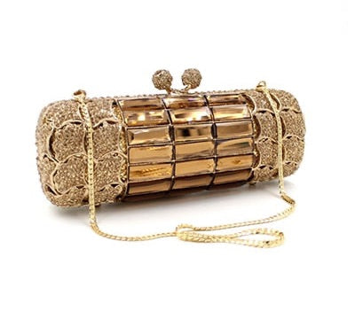 Gold Crystals Clutch